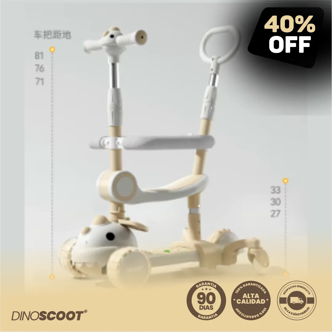 Scooter 3 en 1 para Niños - DinoScoot® Original