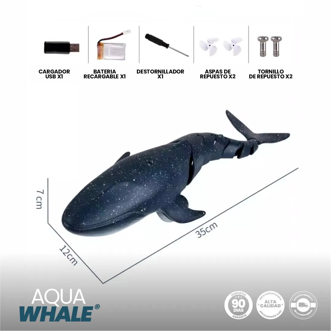 Ballena a Control Remoto - AquaWhale® Original
