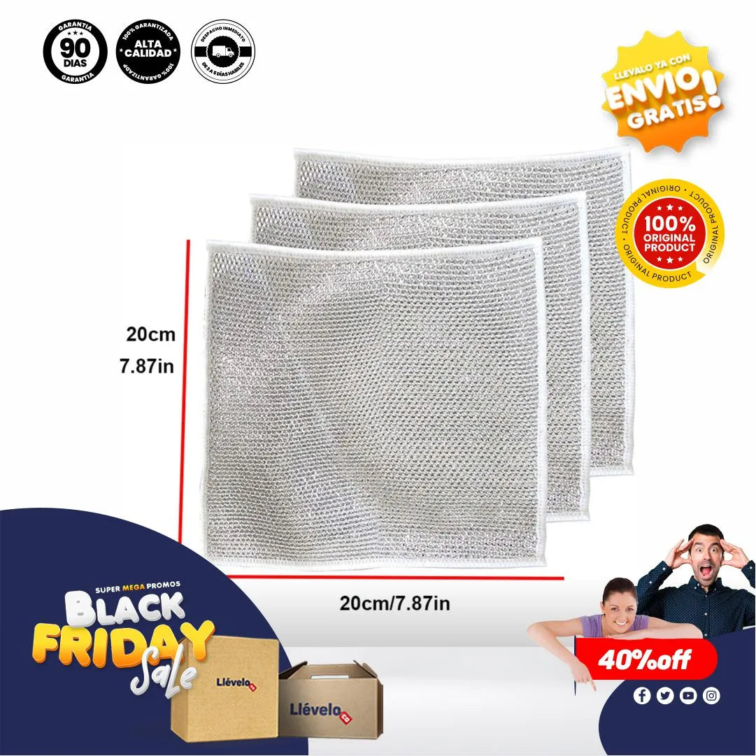 Paños Mágicos de Limpieza (Pack por 10 Unidades) - SteelSpark® Original
