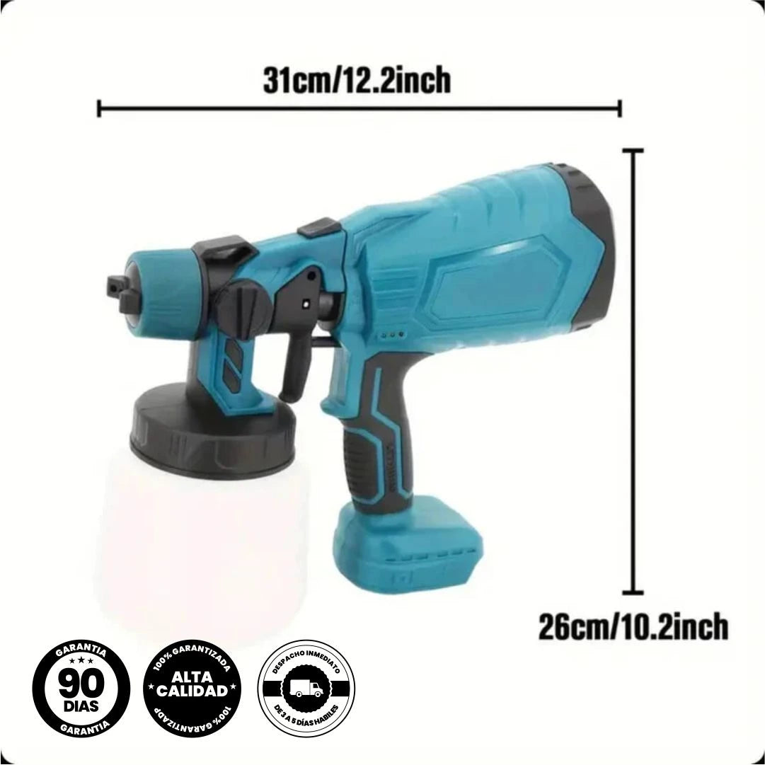 Paint Master® Original - Pistola de Pintura con Doble Bateria