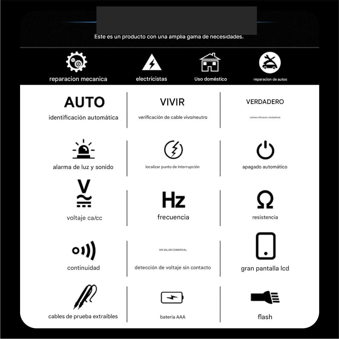 Multímetro Digital Inteligente - SmartVolt®