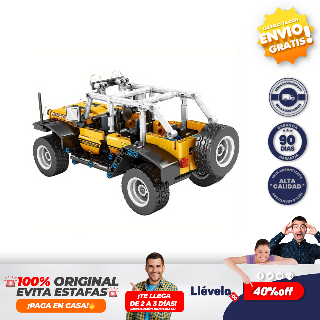 RacerCraft® juguete de ladrillos para armar coche deportivo técnico