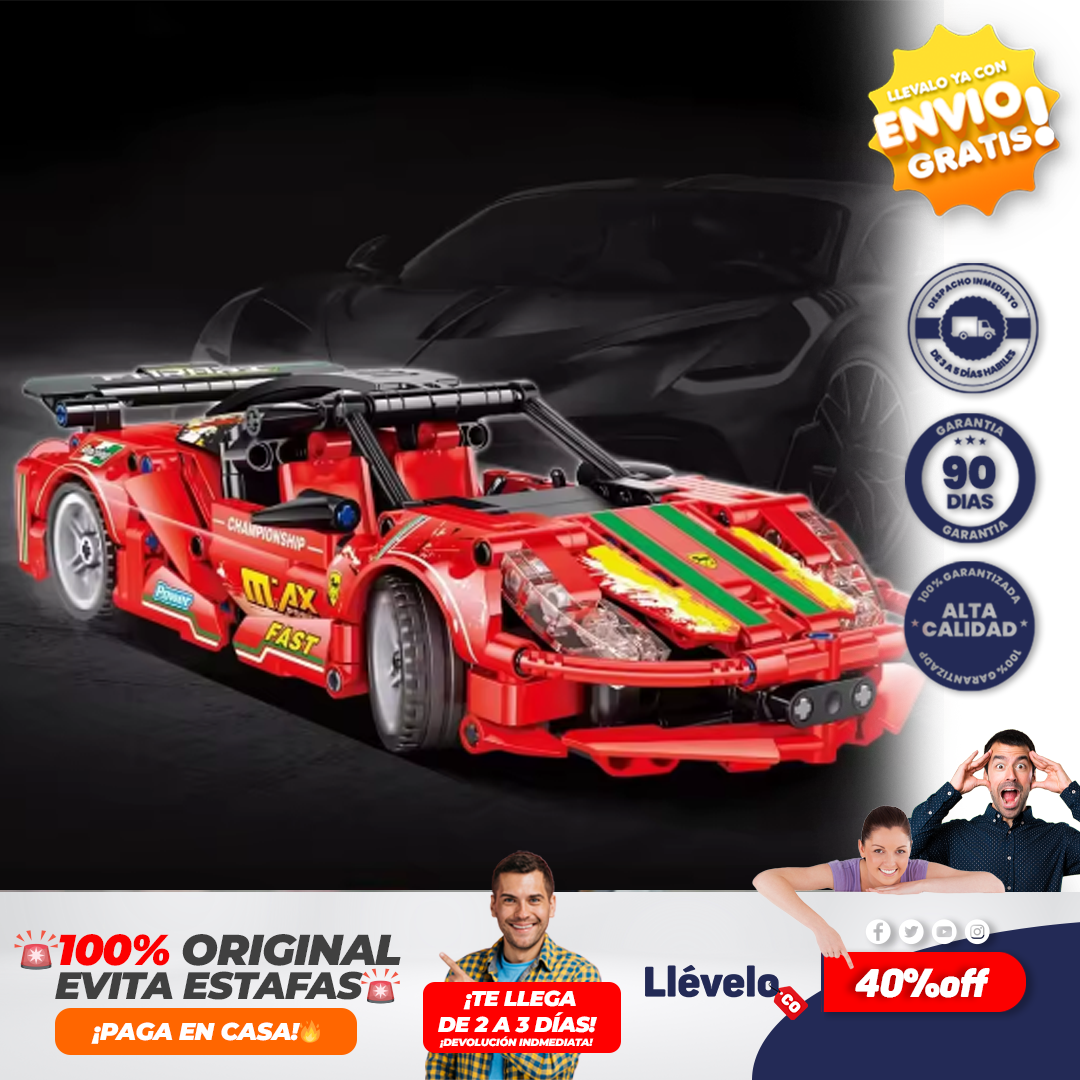 RacingPro® Lego Carro 471 Pcs juguetes de bloques de construcción