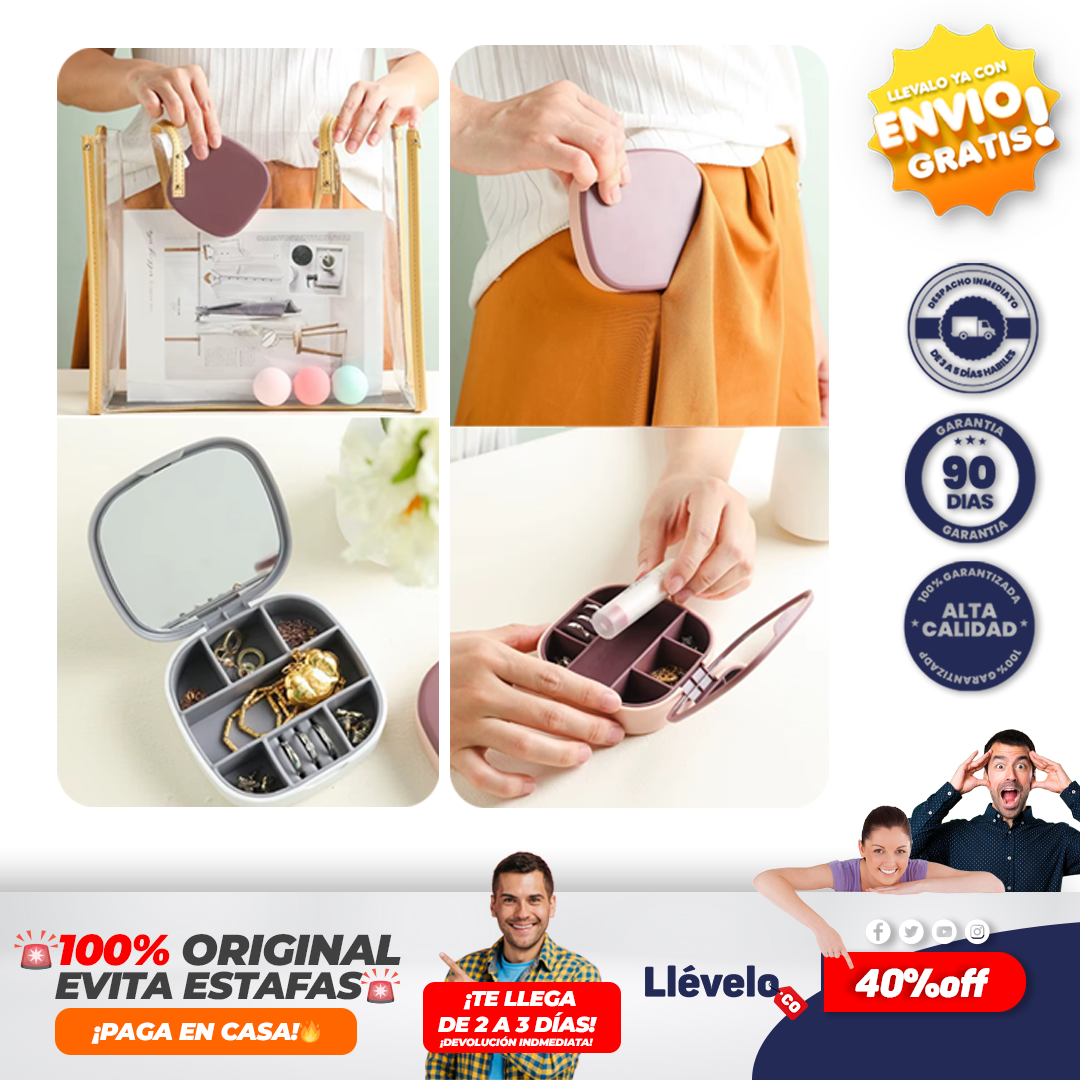 Eleganzia® MINI JOYERO DE VIAJE