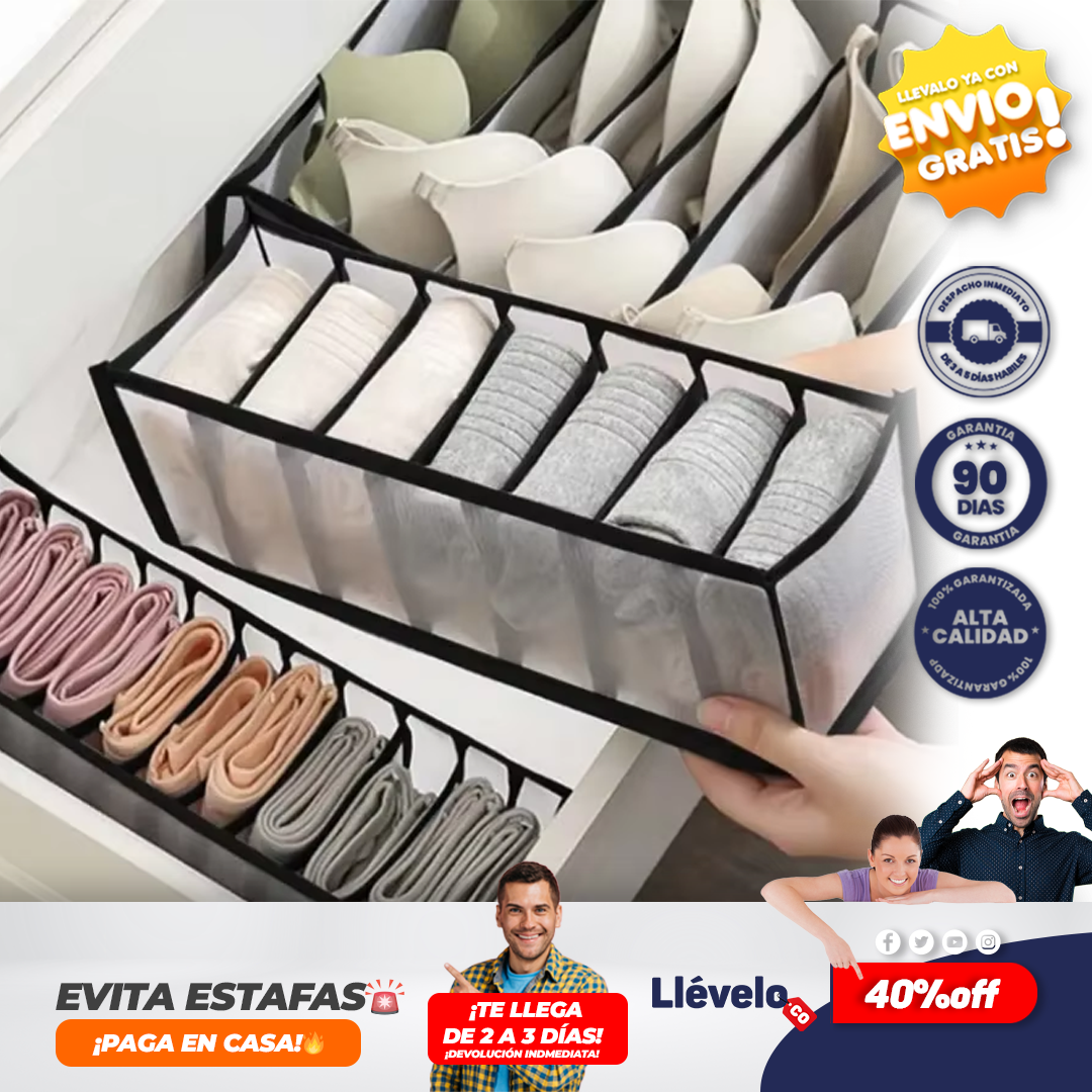 FreshSpace® Organizador Ropa para cajón