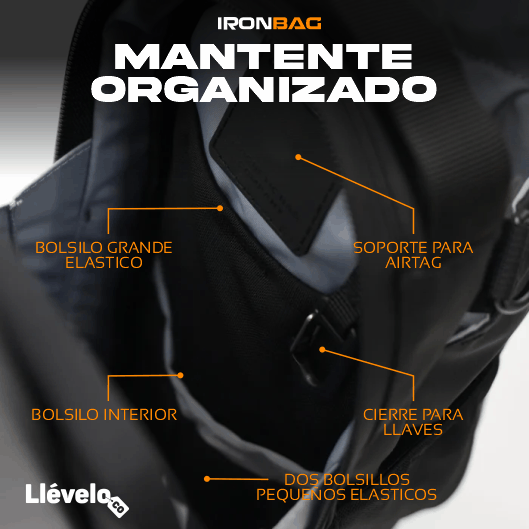 IRONBAG® - Bolso Magnético de Gimnasio