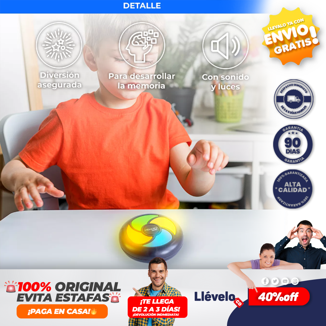 memoryhdl® Juego De Memoria Electronico