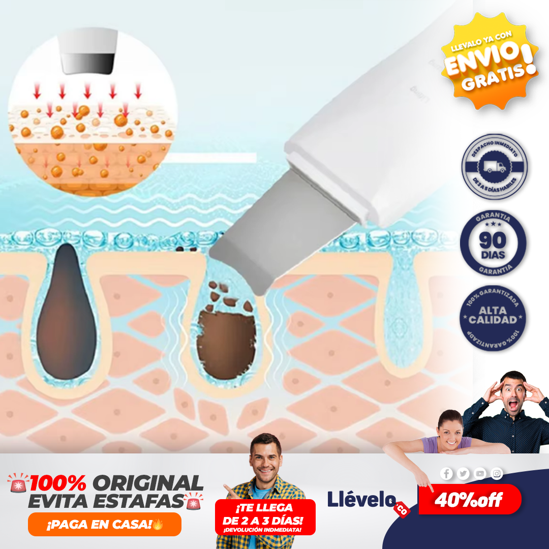 PielNova® Limpiador Facial con vibración profunda