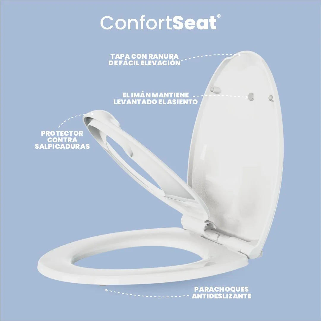 ComfortSeat® Original - Tasa de inodoro para entrenar a niños pequeños.
