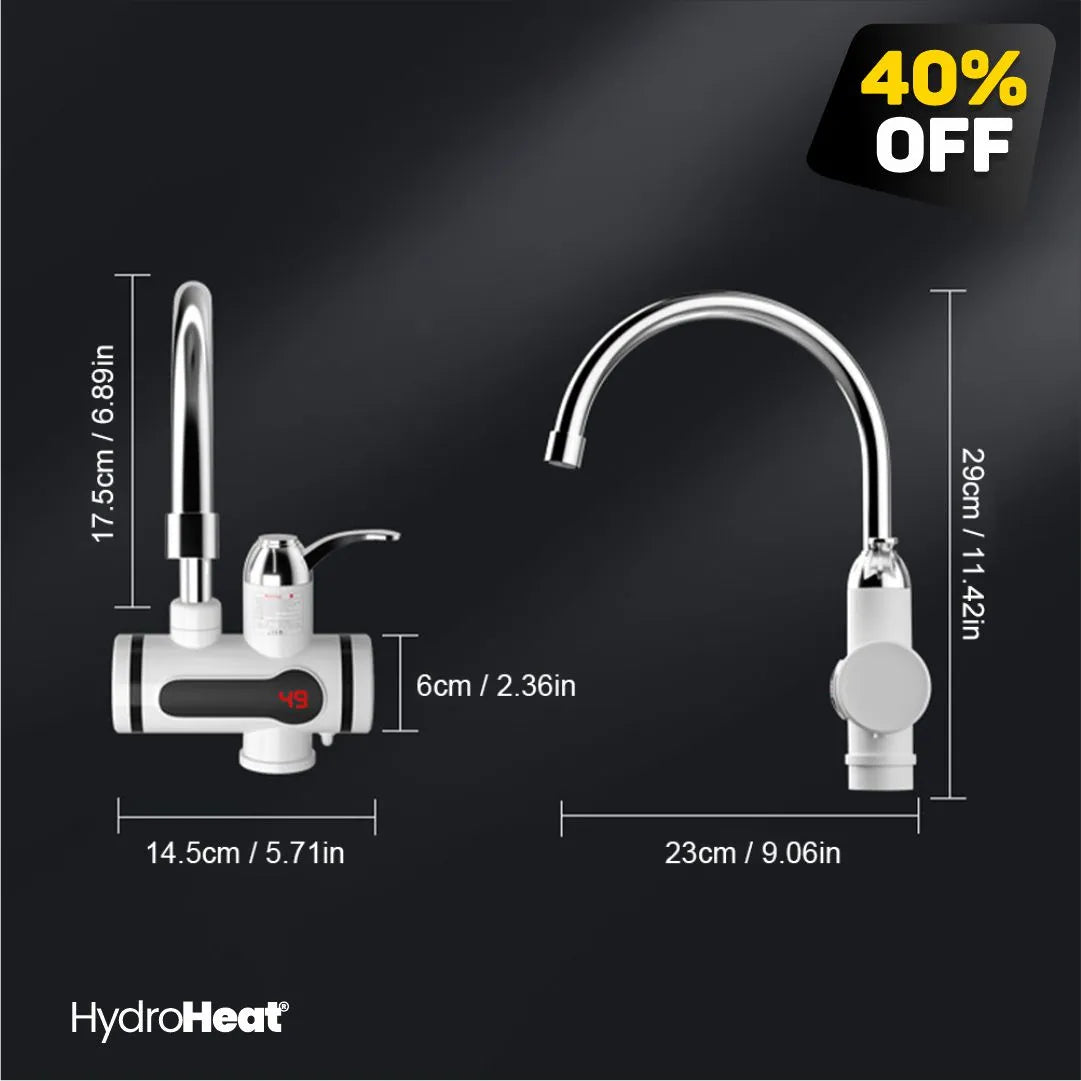 Calentador de Agua para Llave de Cocina o Baño - HydroHeat® Original