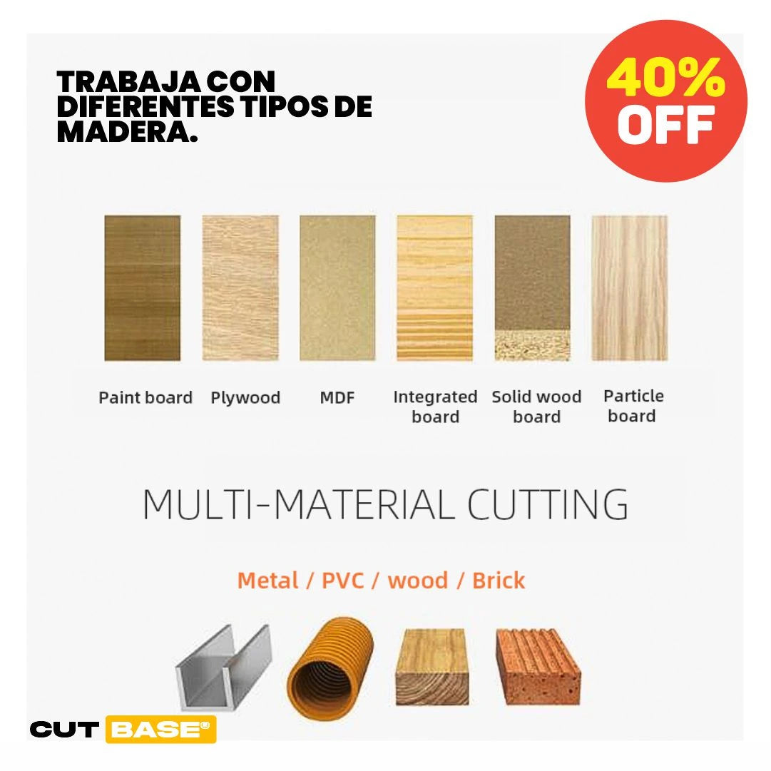 CutBase® - Soporte de Amoladora Angular