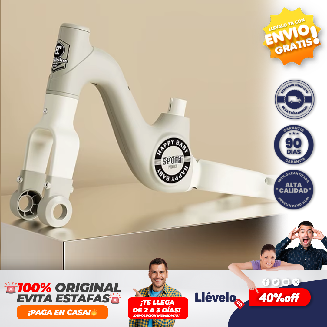 MOTO PLAY® triciclo de Pedal para niños y niñas