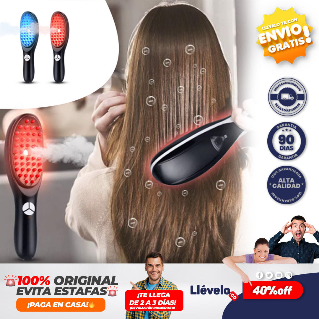 Capiluxe® Cepillo Terapia Capilar Spa