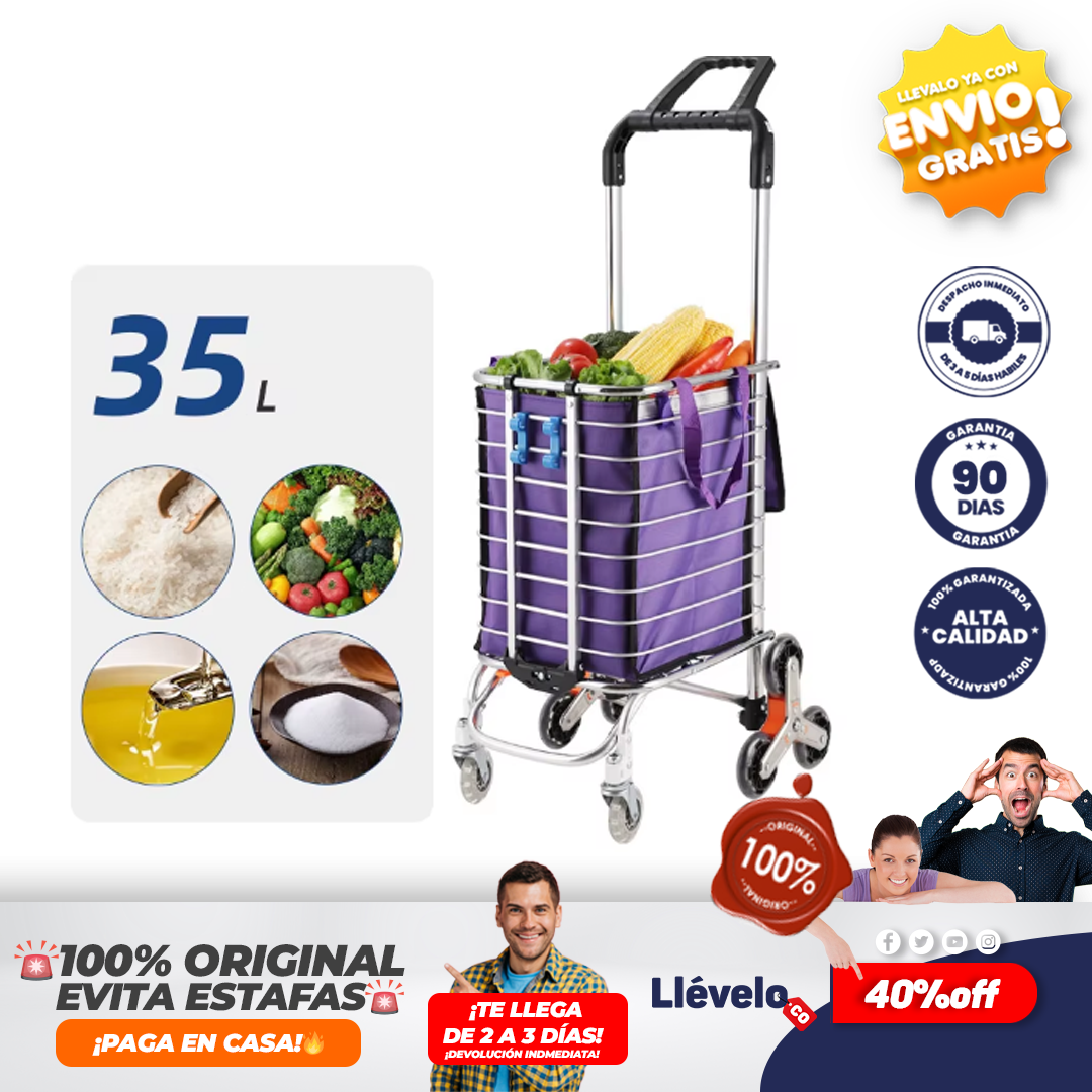 CityRoller® Carro portátil para subir escaleras