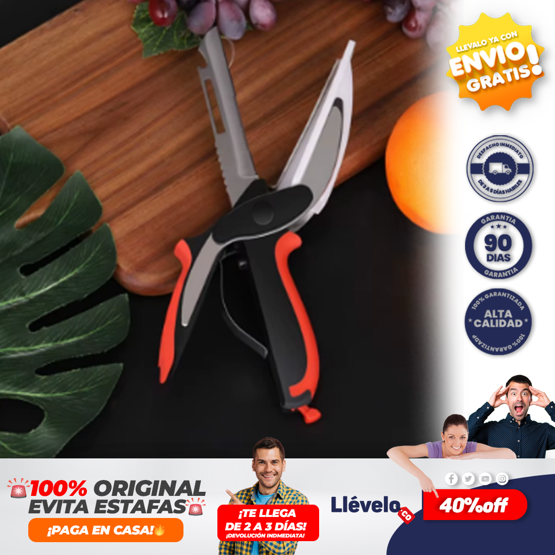 SlicePro® Tijera de cocina 6 en 1