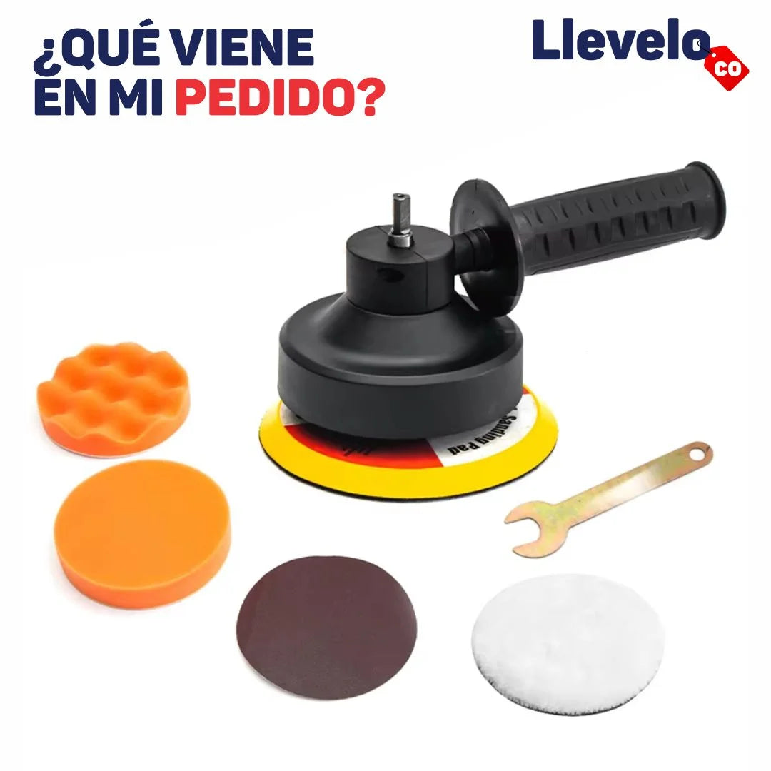 TurboPulido Pro® - Adaptador de Polichadora de Vehículos para Taladros