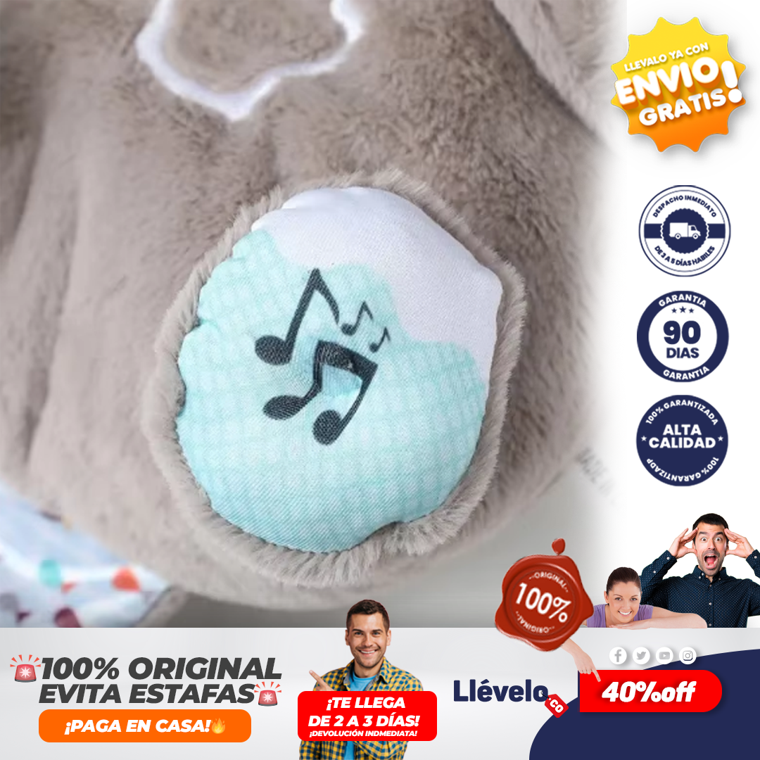 Dulce Abrazo® Combo Lampara de panda + Peluche de nutria