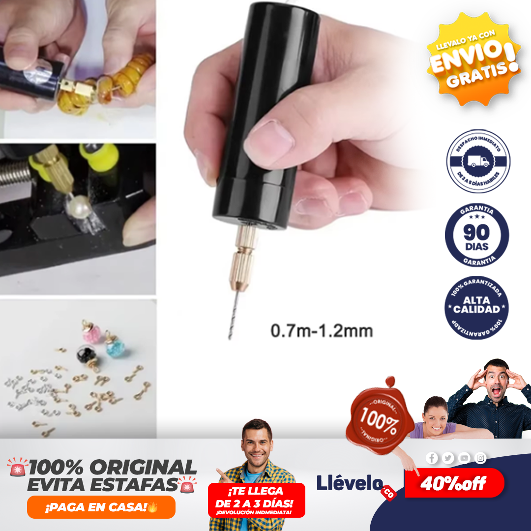 MicroDrill® Mini taladro eléctrico de mano
