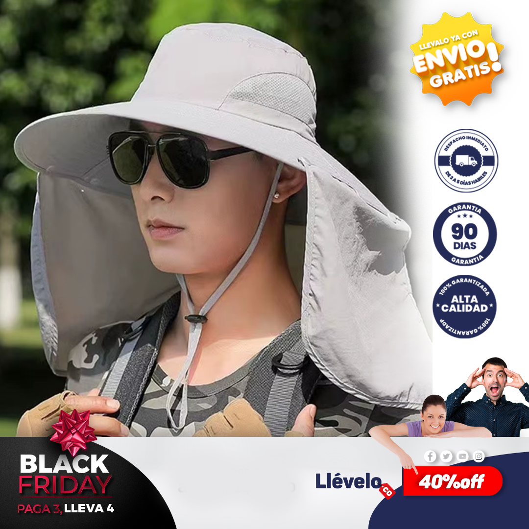 Solar Cap® sombrero de cubo impermeable