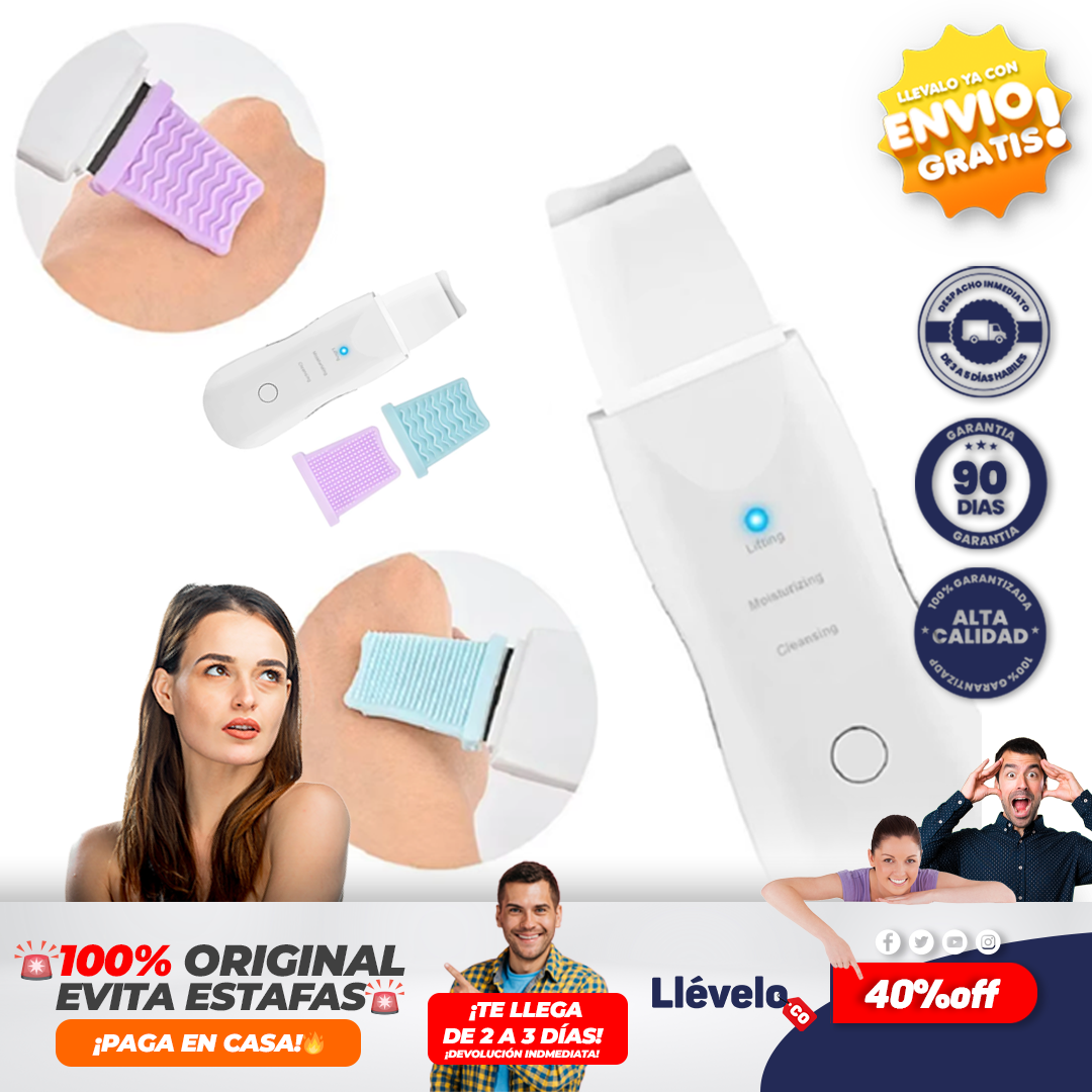 PielNova® Limpiador Facial con vibración profunda