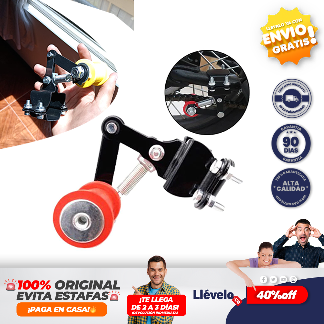 MotoSync® Tensor de cadena de motocicleta