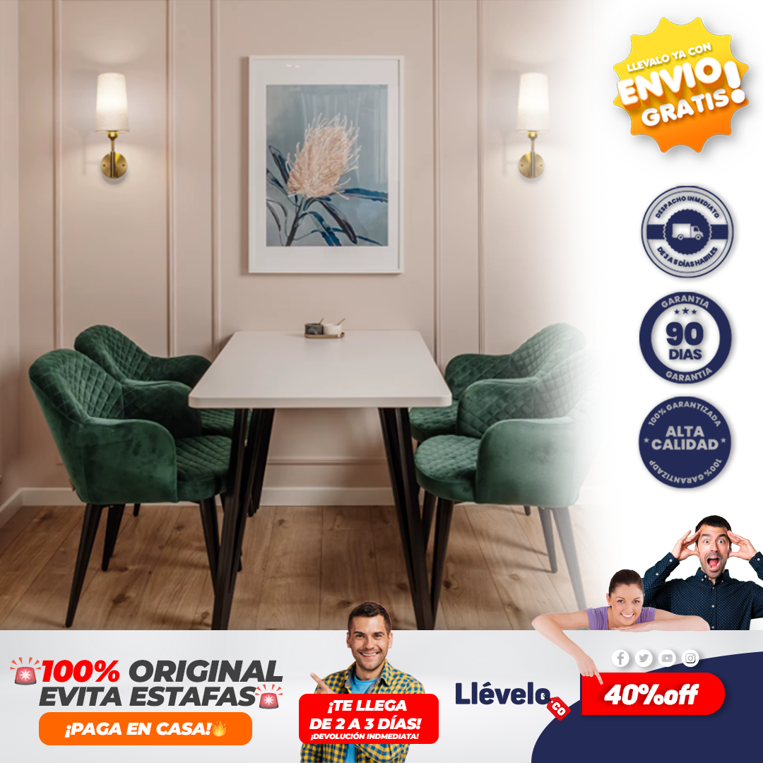 LumiFlex® lámpara de pared inalámbrica para interiores con bombilla recargable