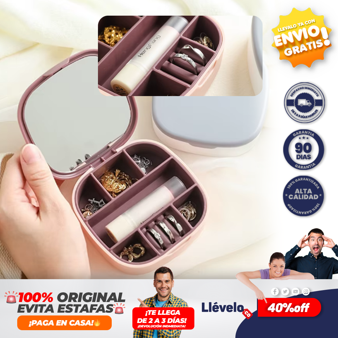 Eleganzia® MINI JOYERO DE VIAJE