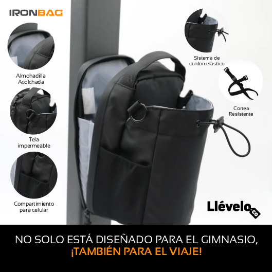 IRONBAG® - Bolso Magnético de Gimnasio