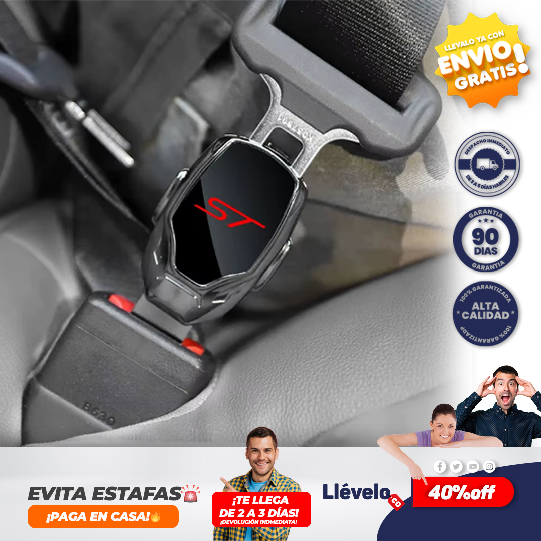 SeguriFlex® Extensor Cinturon Seguridad Carro X2 Uni