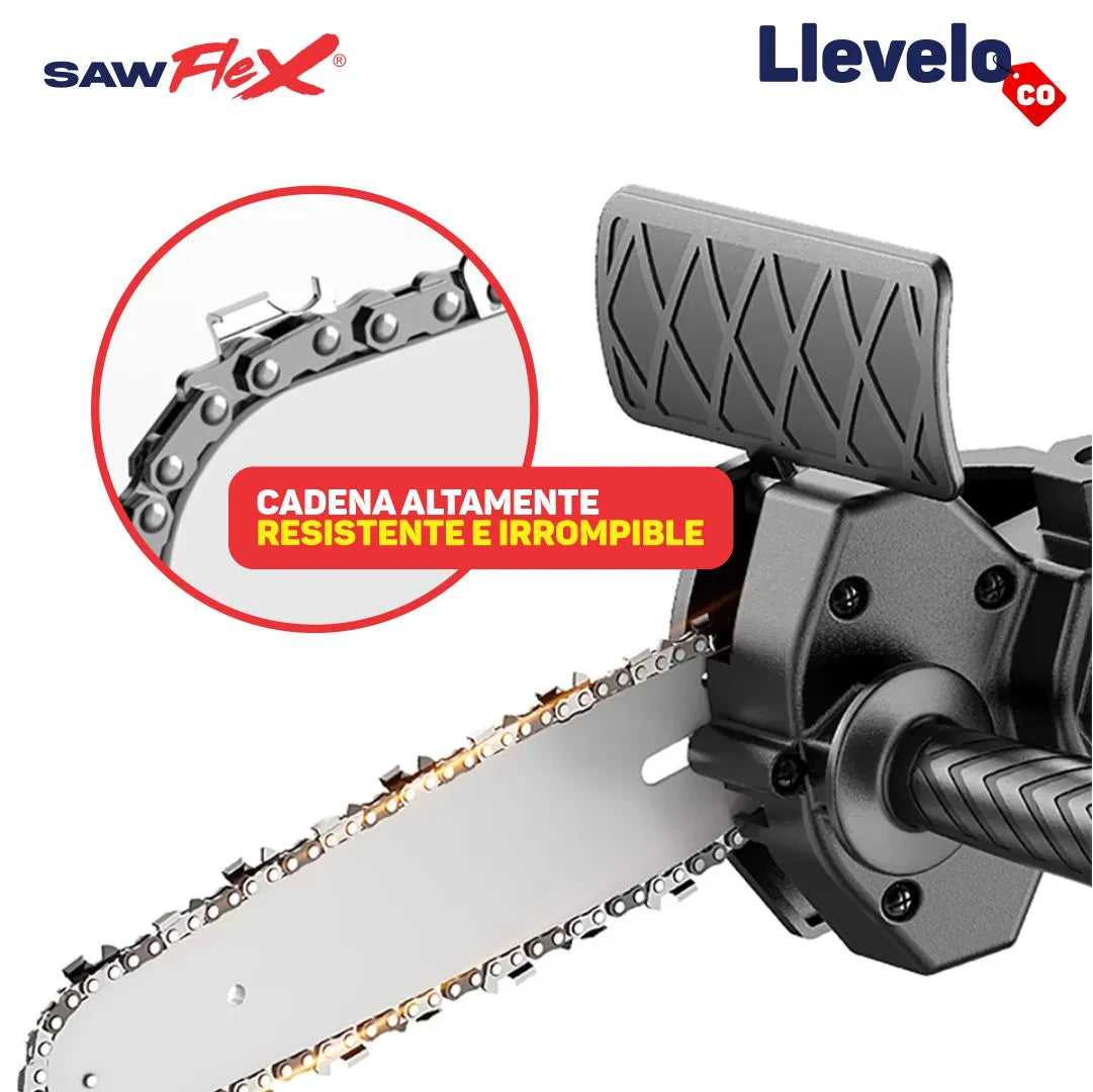 SawFlex® - Adaptador de Motosierra para Taladro