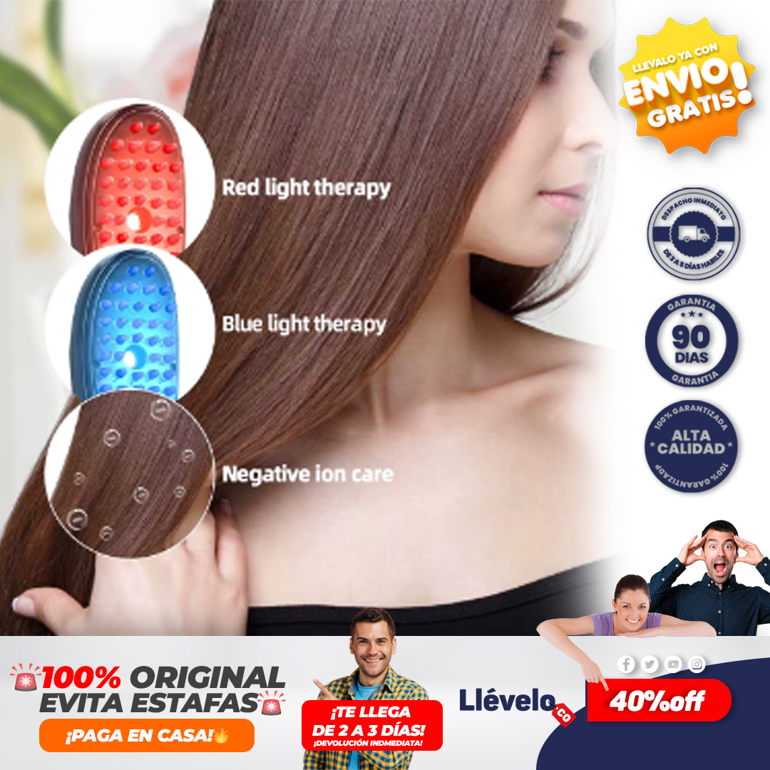 Capiluxe® Cepillo Terapia Capilar Spa