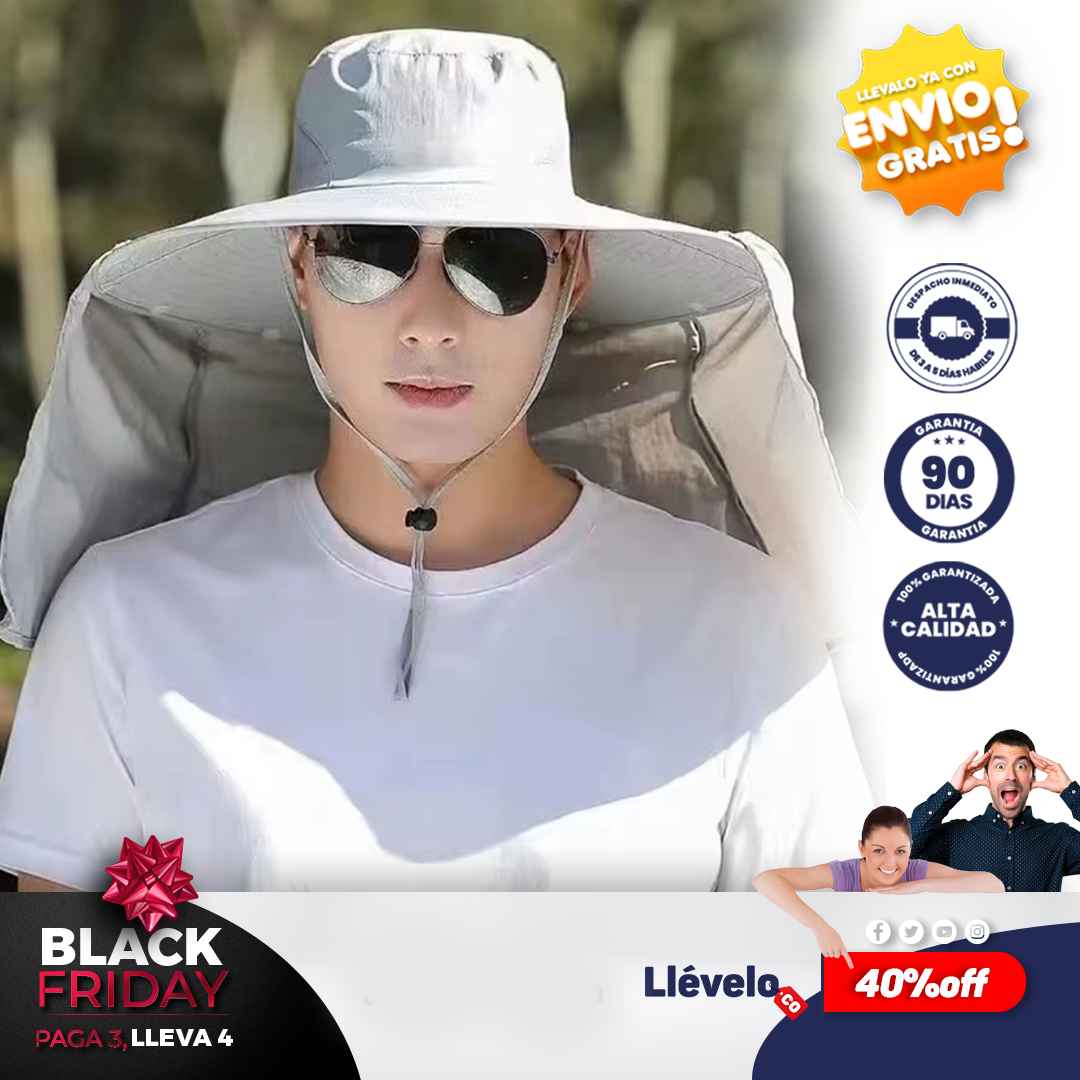 Solar Cap® sombrero de cubo impermeable
