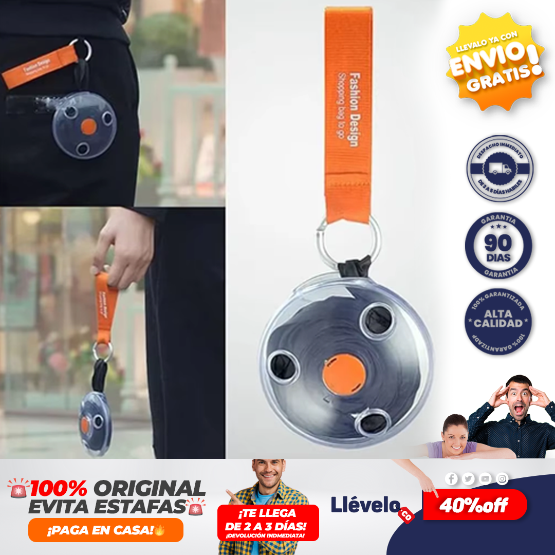 RepliBAG® Bolsa De Compras De Enrollar Plegable