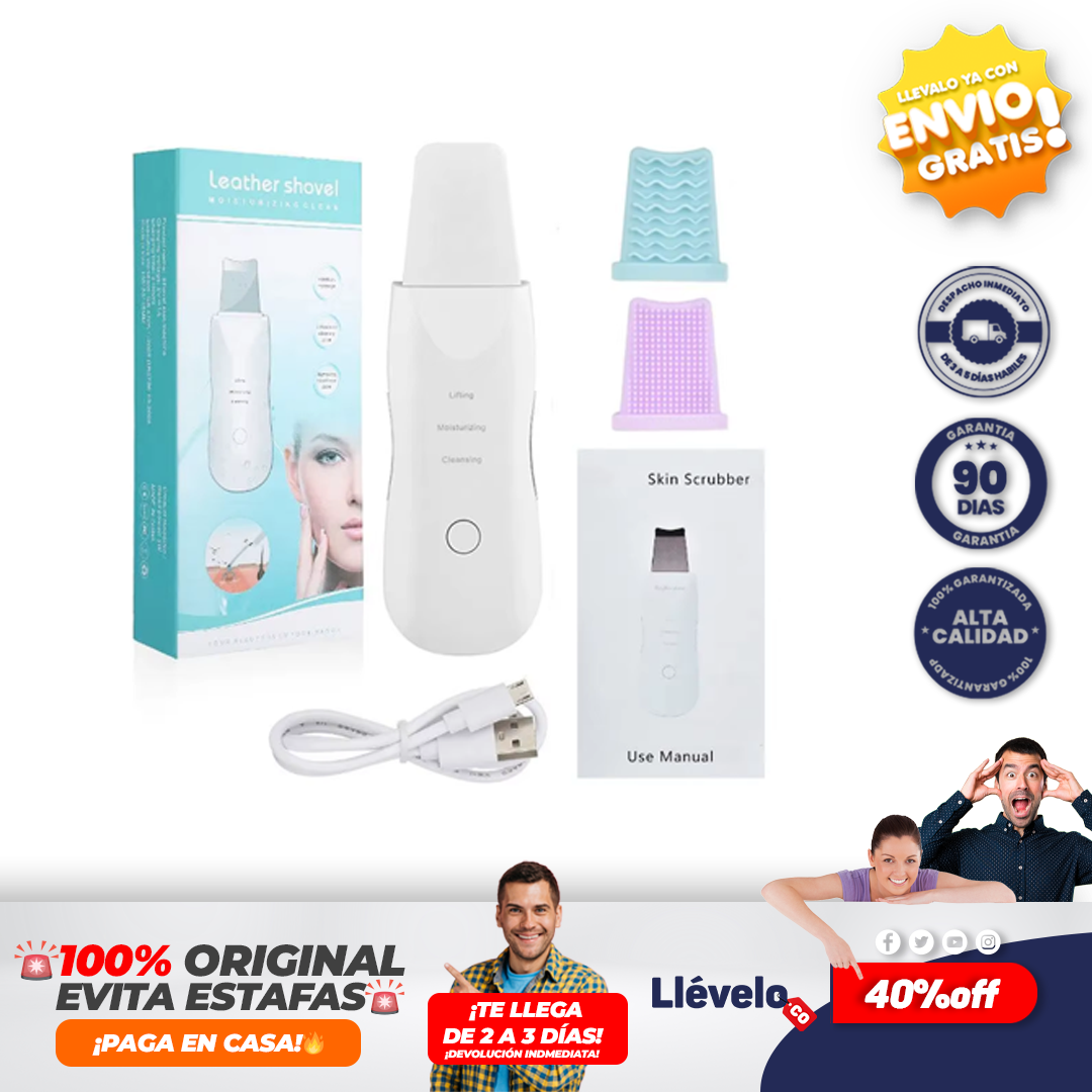 PielNova® Limpiador Facial con vibración profunda