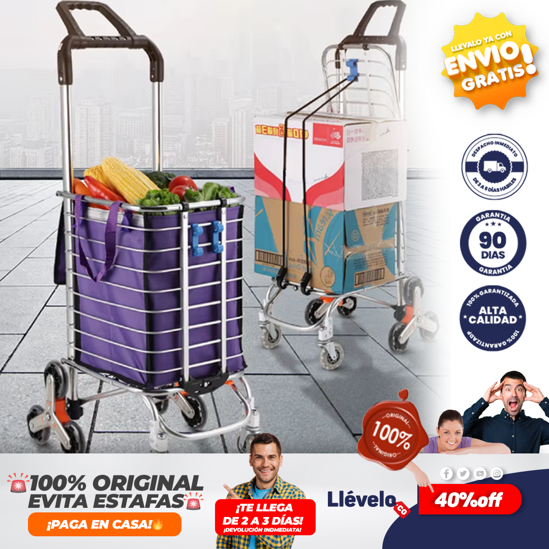 CityRoller® Carro portátil para subir escaleras
