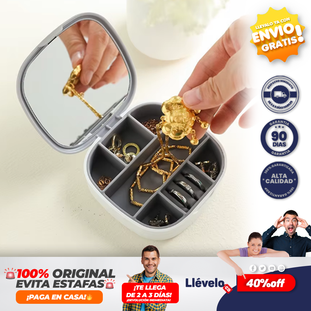 Eleganzia® MINI JOYERO DE VIAJE