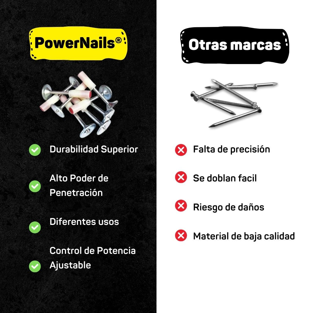 100 PowerNails® para Pistola de clavos NailMaster®