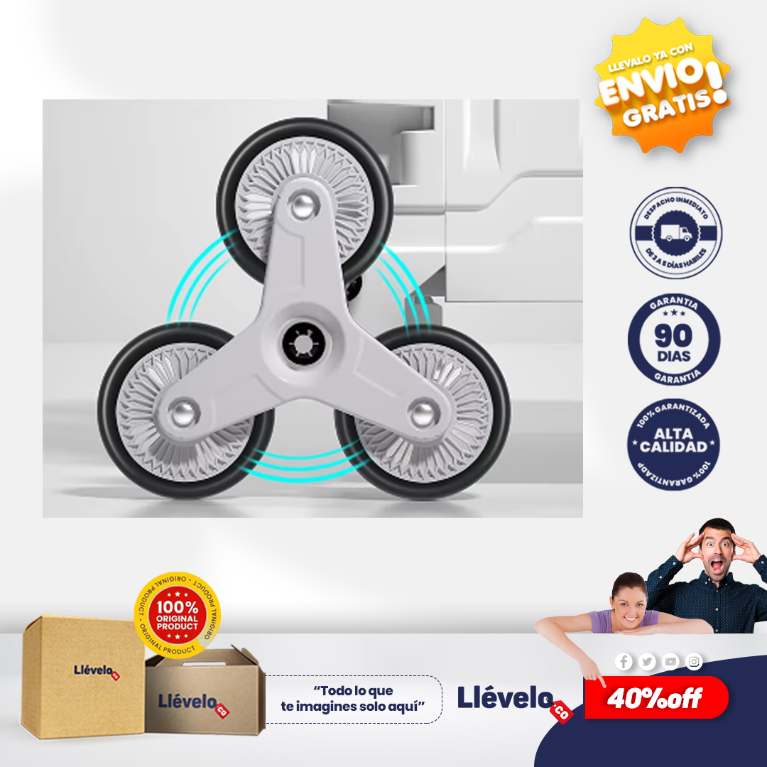 ECO CAR® Carrito De Mercado Plegable