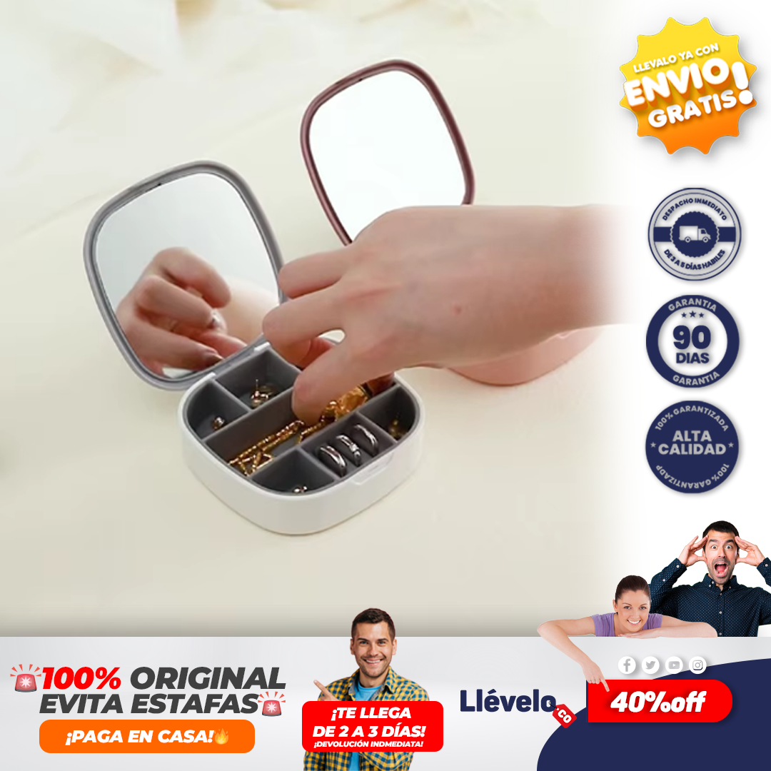 Eleganzia® MINI JOYERO DE VIAJE