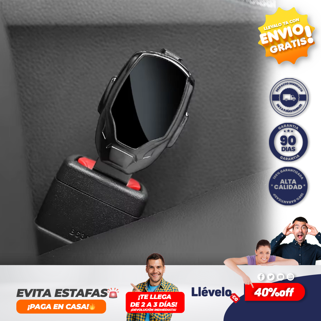 SeguriFlex® Extensor Cinturon Seguridad Carro X2 Uni