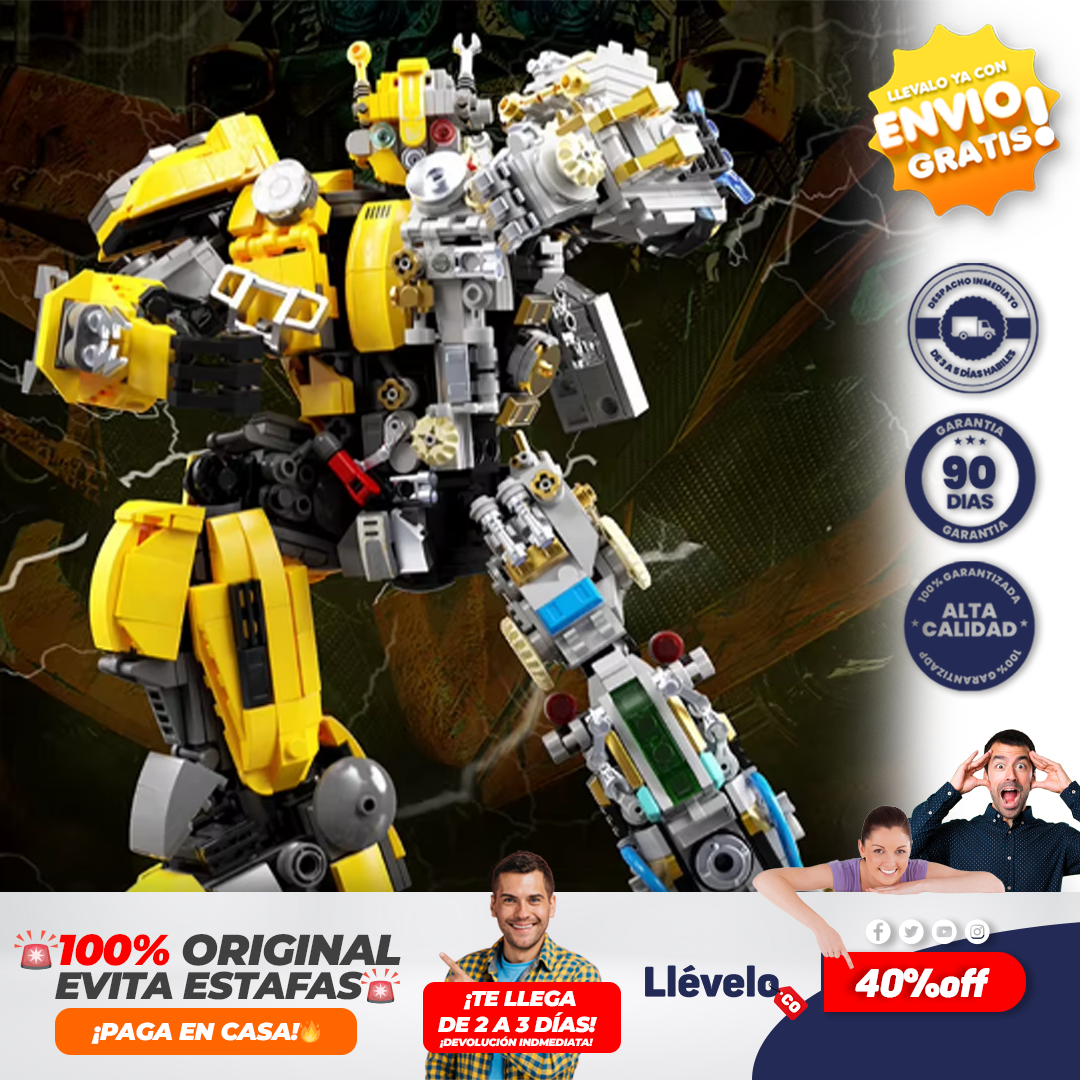 Transform® Mecha Hornet-bloques de construcción ensamblaje