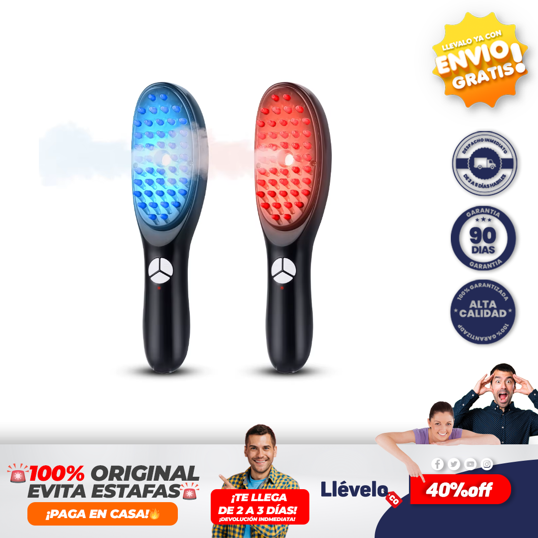 Capiluxe® Cepillo Terapia Capilar Spa