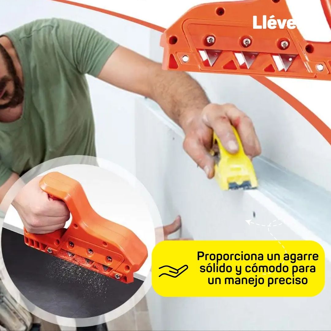 Drywall Master® Biseladora Profesional para Paneles