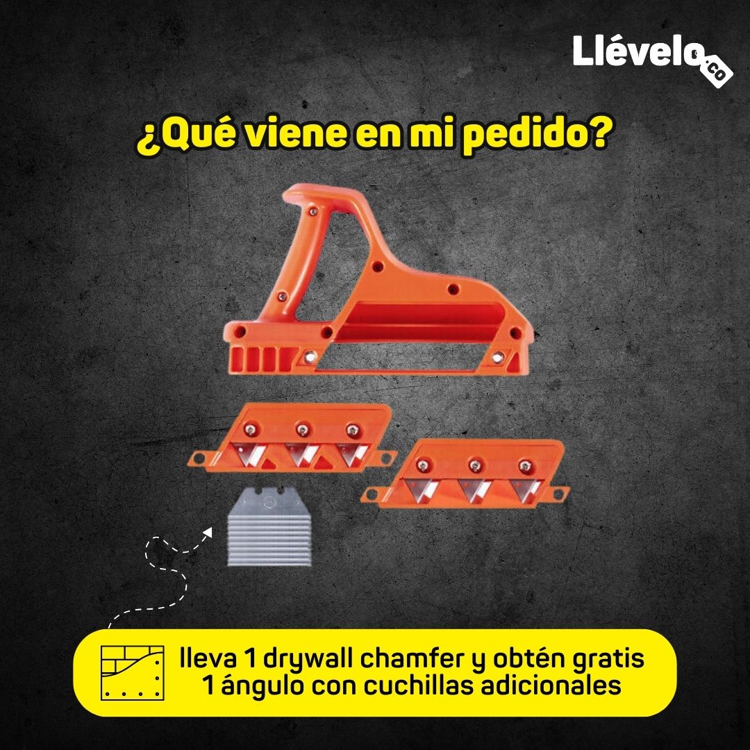 Drywall Master® Biseladora Profesional para Paneles