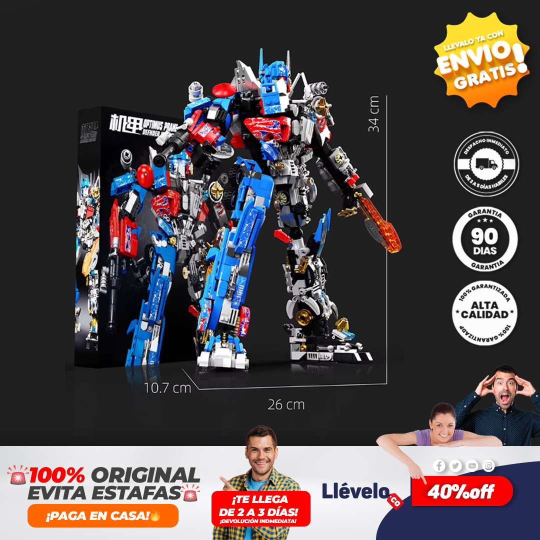 Transform® Mecha Hornet-bloques de construcción ensamblaje