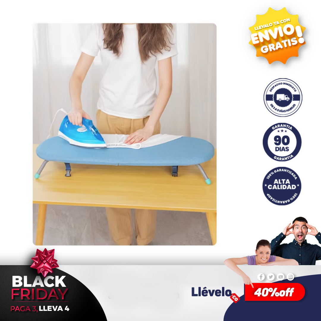 Planchi Express® Tabla de planchar portátil