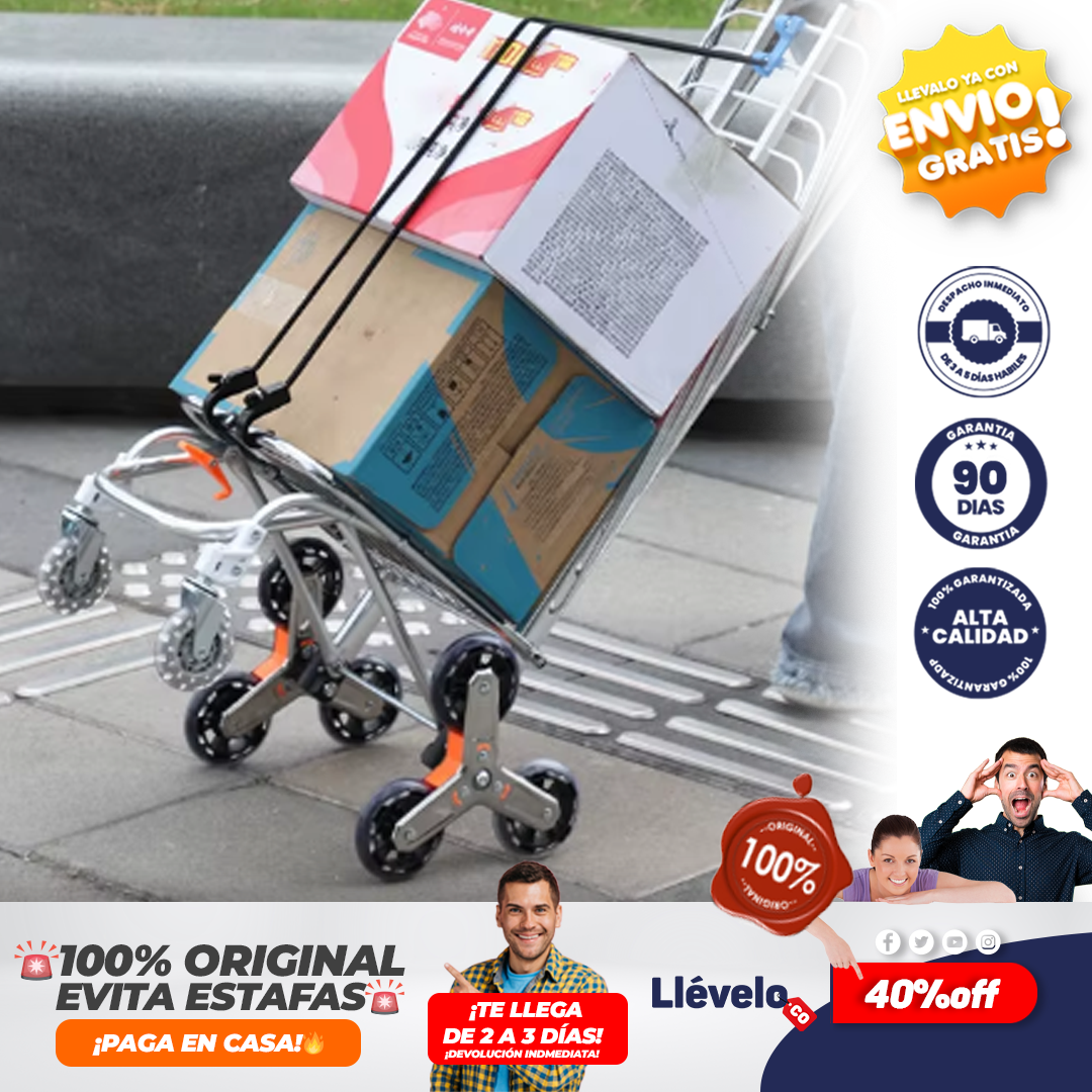 CityRoller® Carro portátil para subir escaleras