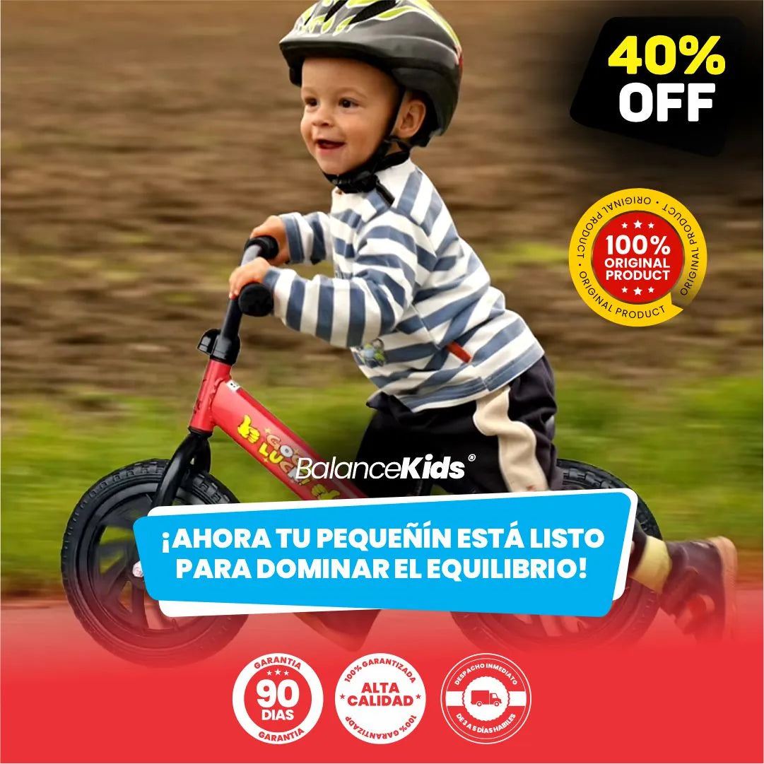 Bicicleta de Balance para Niños - BalanceKids®
