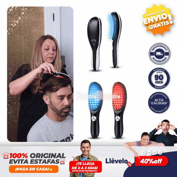Capiluxe® Cepillo Terapia Capilar Spa