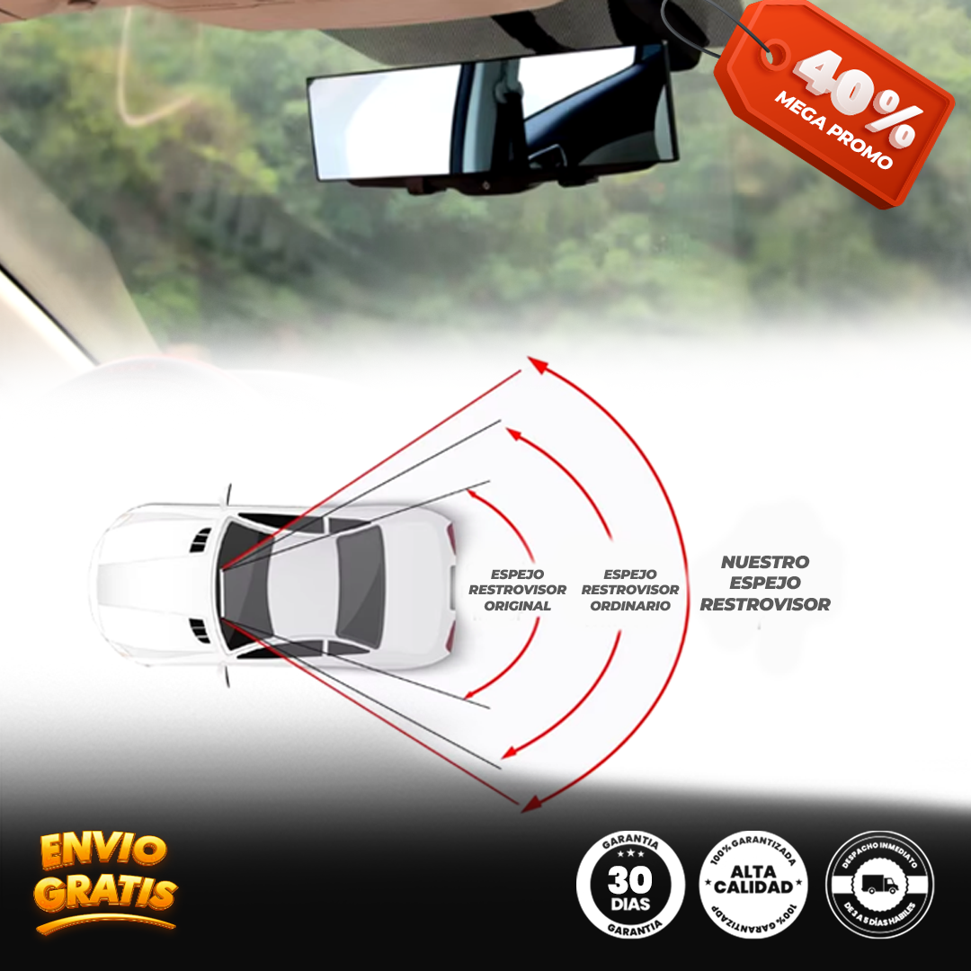 ClarityMax Pro® Espejo retrovisor panorámico